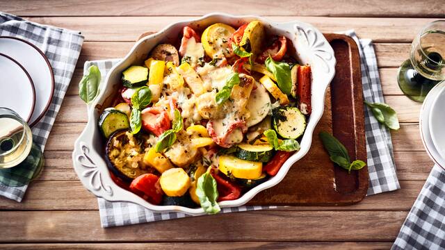 Italienisches Gemüsegratin