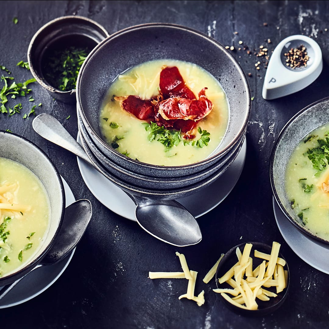 Käsesuppe mit Riesling - Rezept | EDEKA