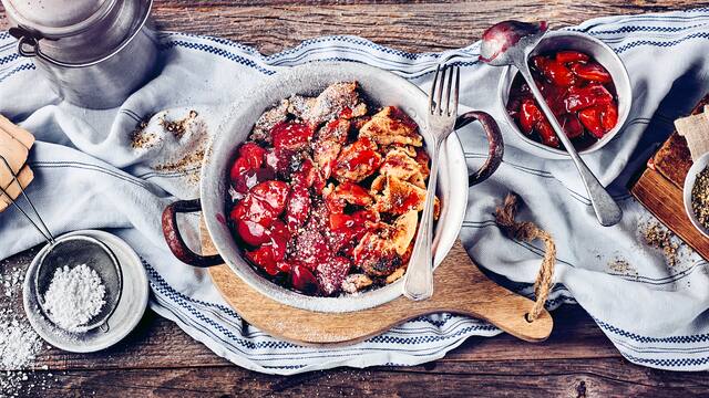 Kaiserschmarrn mit Kompott