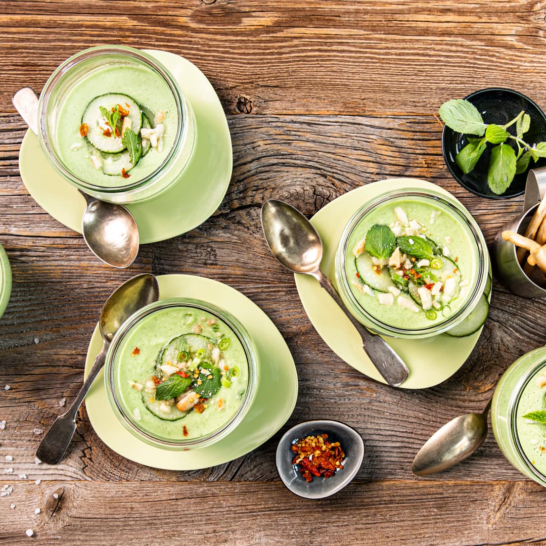 Kalte Gurkensuppe 