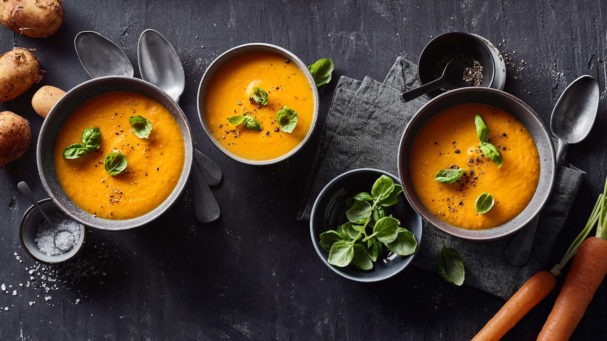 Kartoffel-Möhren-Suppe