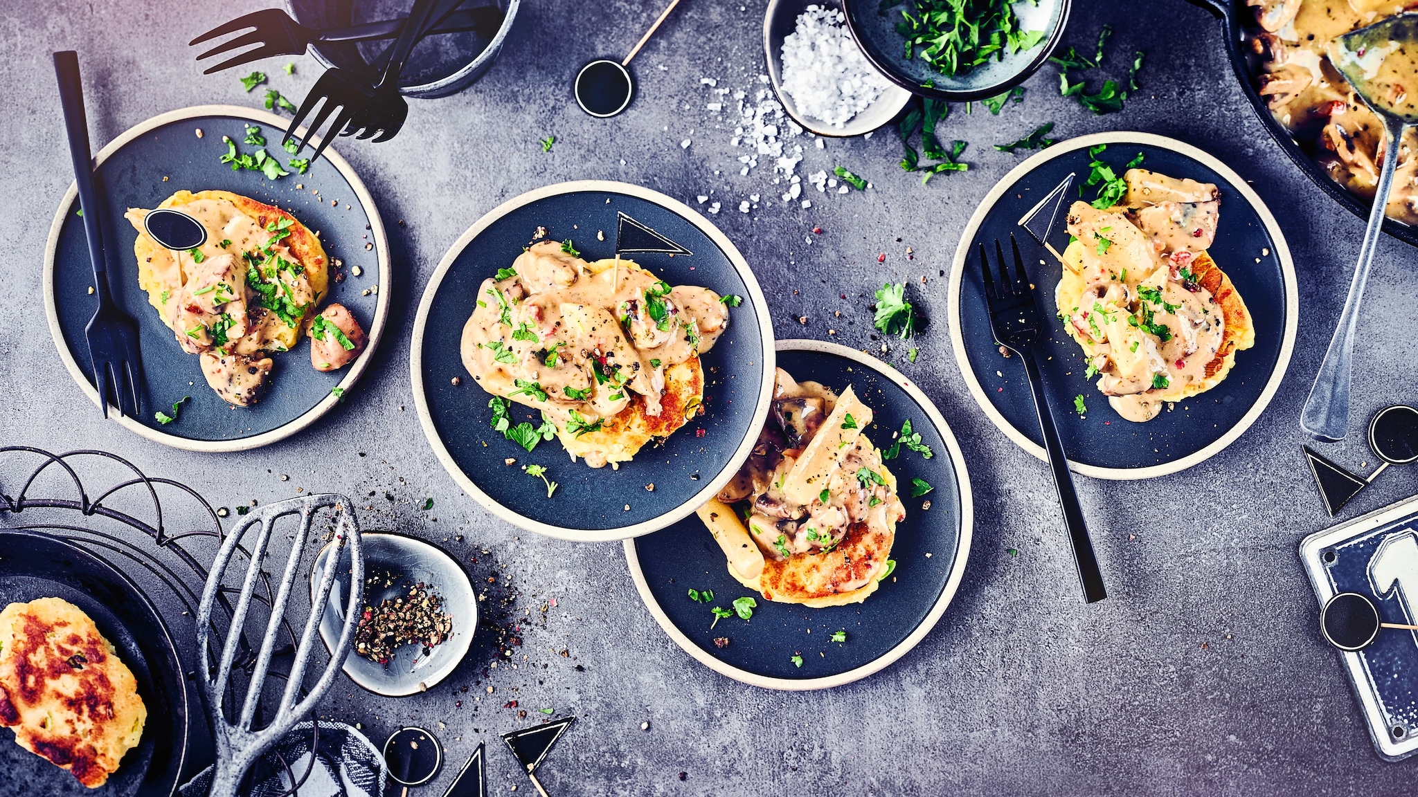 Kartoffel-Quark-Küchlein