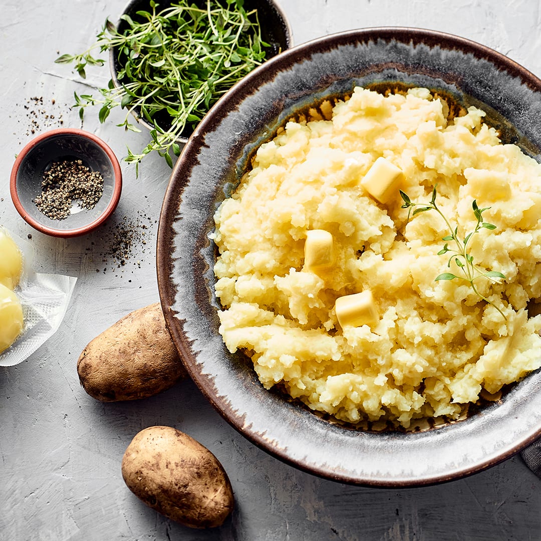 Kartoffelstampf sous vide 