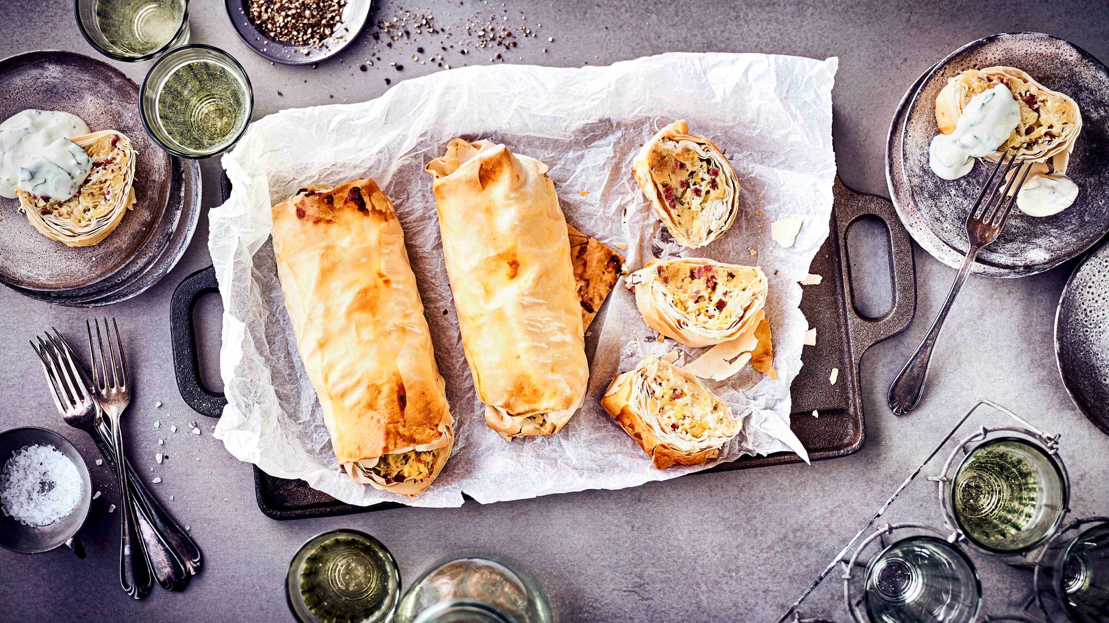Kartoffelstrudel