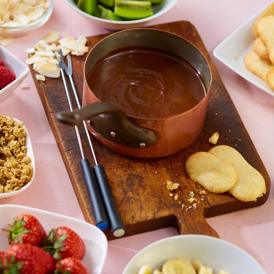 Schokoladenfondue - Rezept | EDEKA