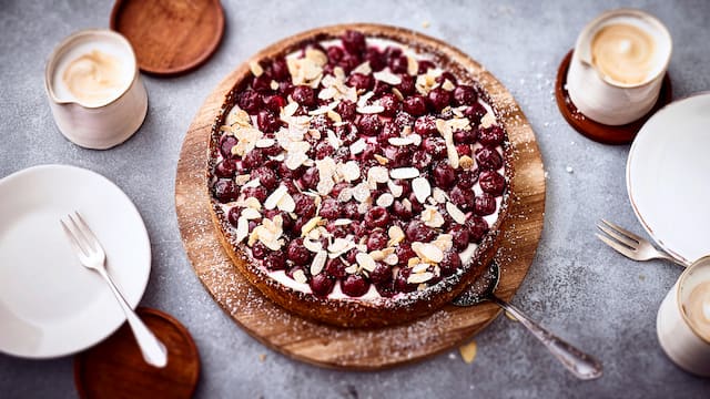 Kirschkuchen mit Joghurt