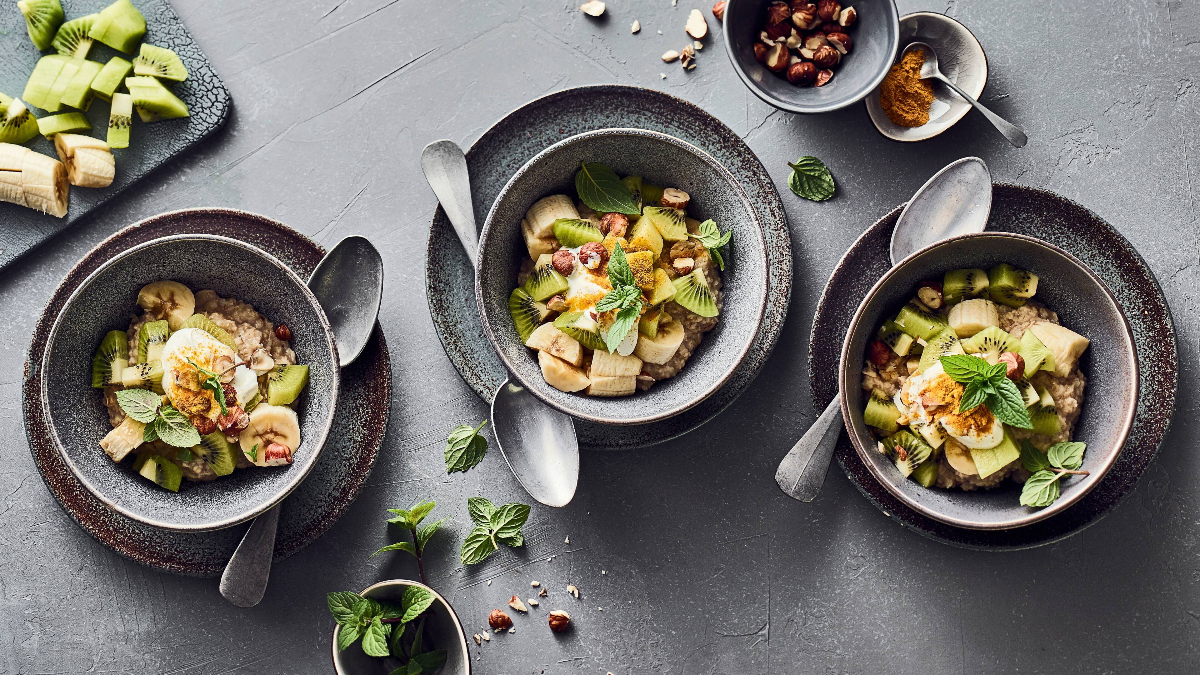 Kiwi-Bananen-Bowl - Rezept | EDEKA
