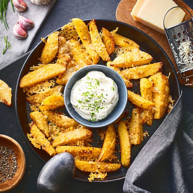 Knoblauch-Parmesan-Kartoffeln