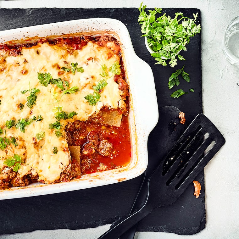 Kohlrabi-Lasagne