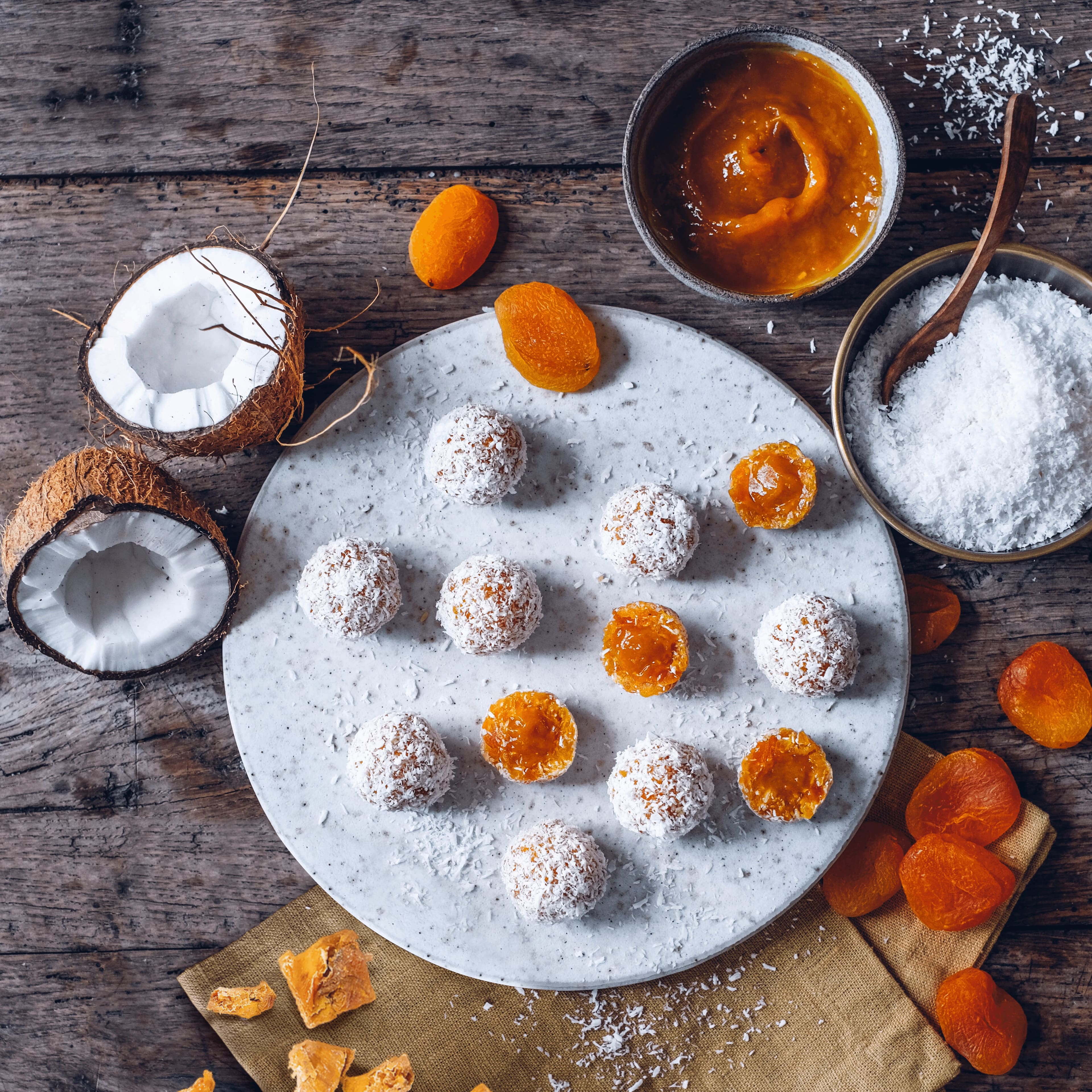 KokosMangoEnergy Balls Rezept EDEKA