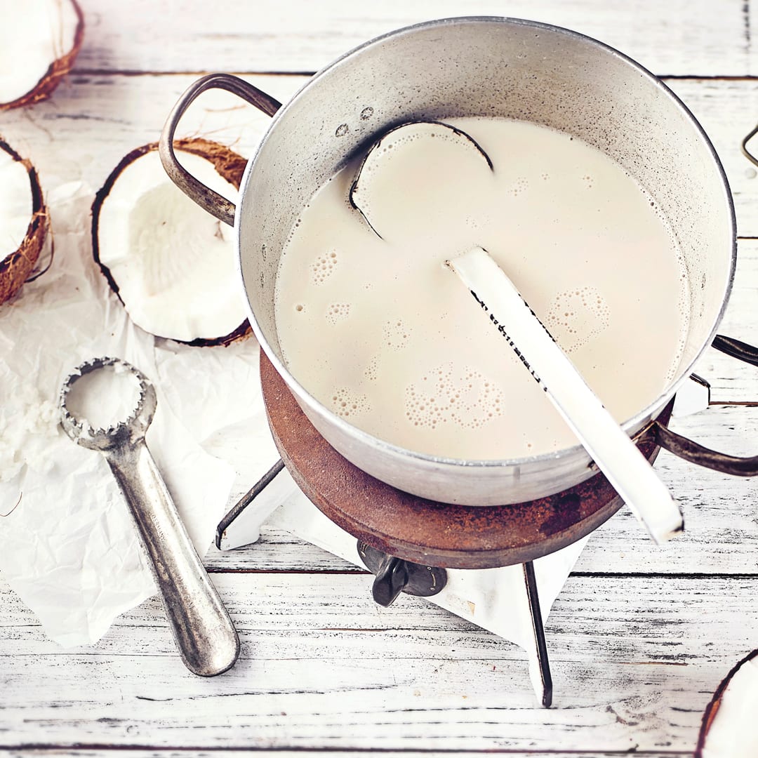 Selbstgemachte Kokosmilch