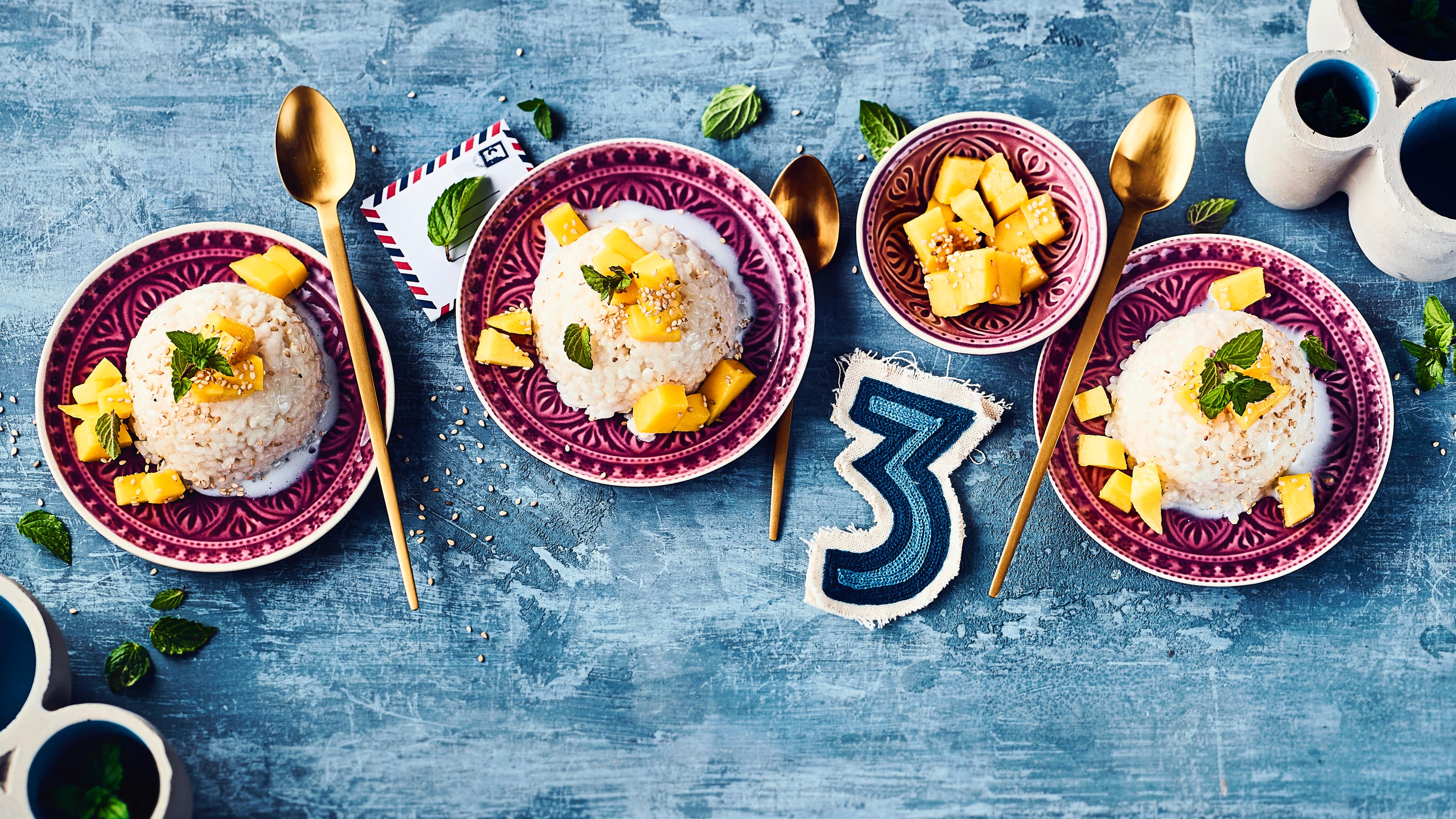 Kokosreis mit Mango - Rezept | EDEKA