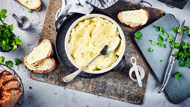 Korianderbutter