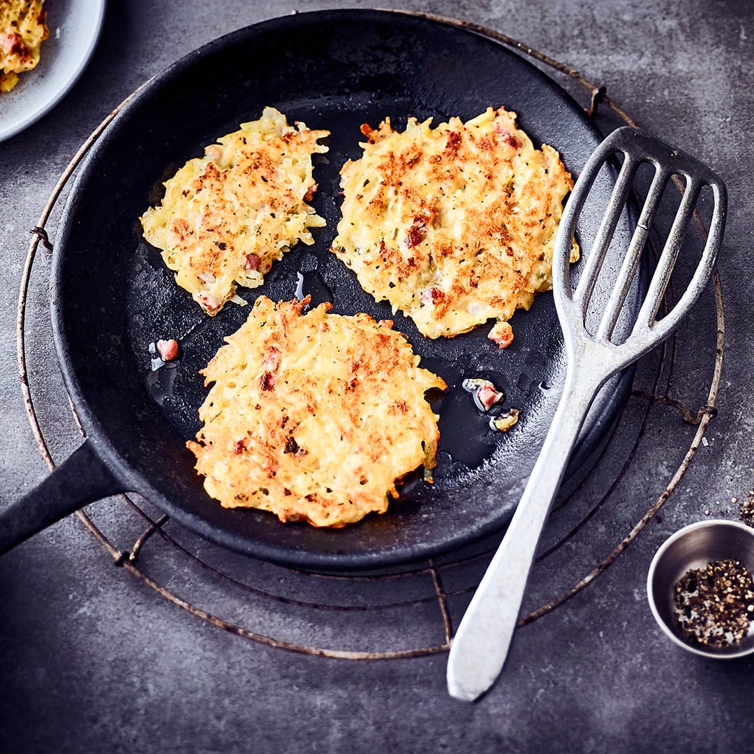 Tk Kartoffelpuffer Im Ofen Statt Pfanne Kartoffelpuffer-Rezepte: mal süß, mal herzhaft | EDEKA
