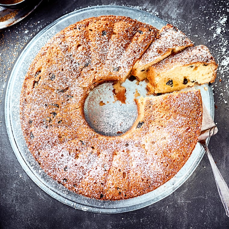 Kranzkuchen mit Quark