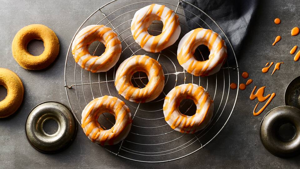 Kürbis Donuts