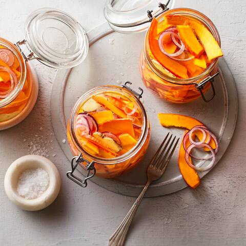 Kürbis fermentieren