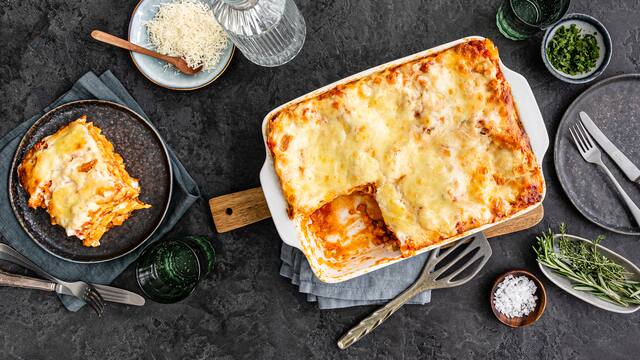 Kürbis-Lasagne