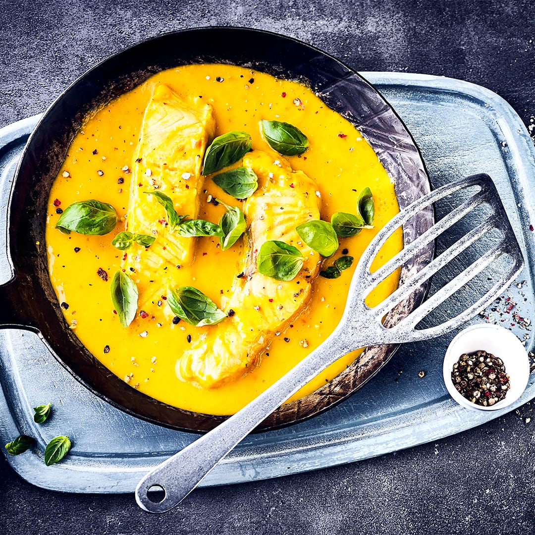 Lachs an Mangosauce Rezept | EDEKA