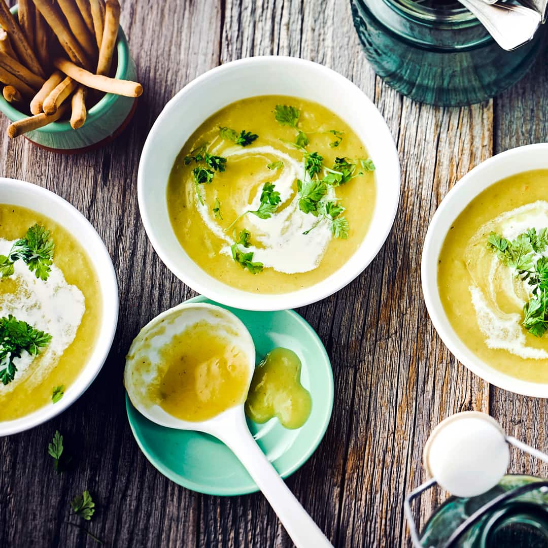Lauchcremesuppe — Rezepte Suchen