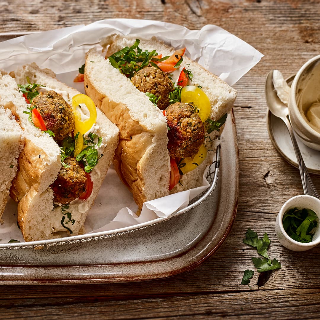 Linsen-Kräuter-Bällchen 