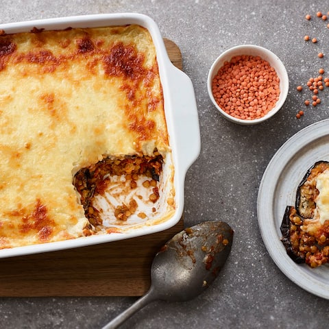 Linsen Moussaka 