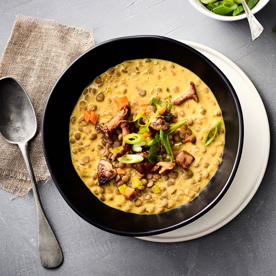 Linseneintopf mit Curry