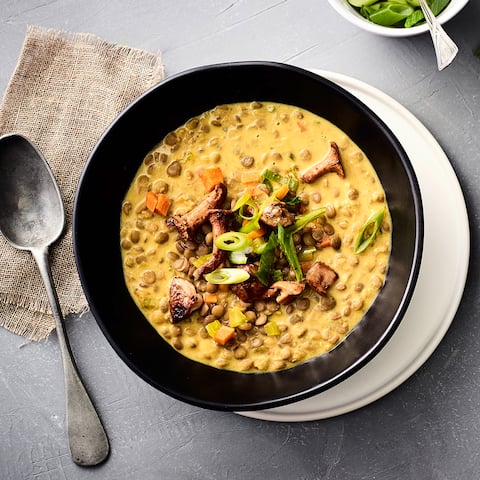 Linseneintopf mit Curry