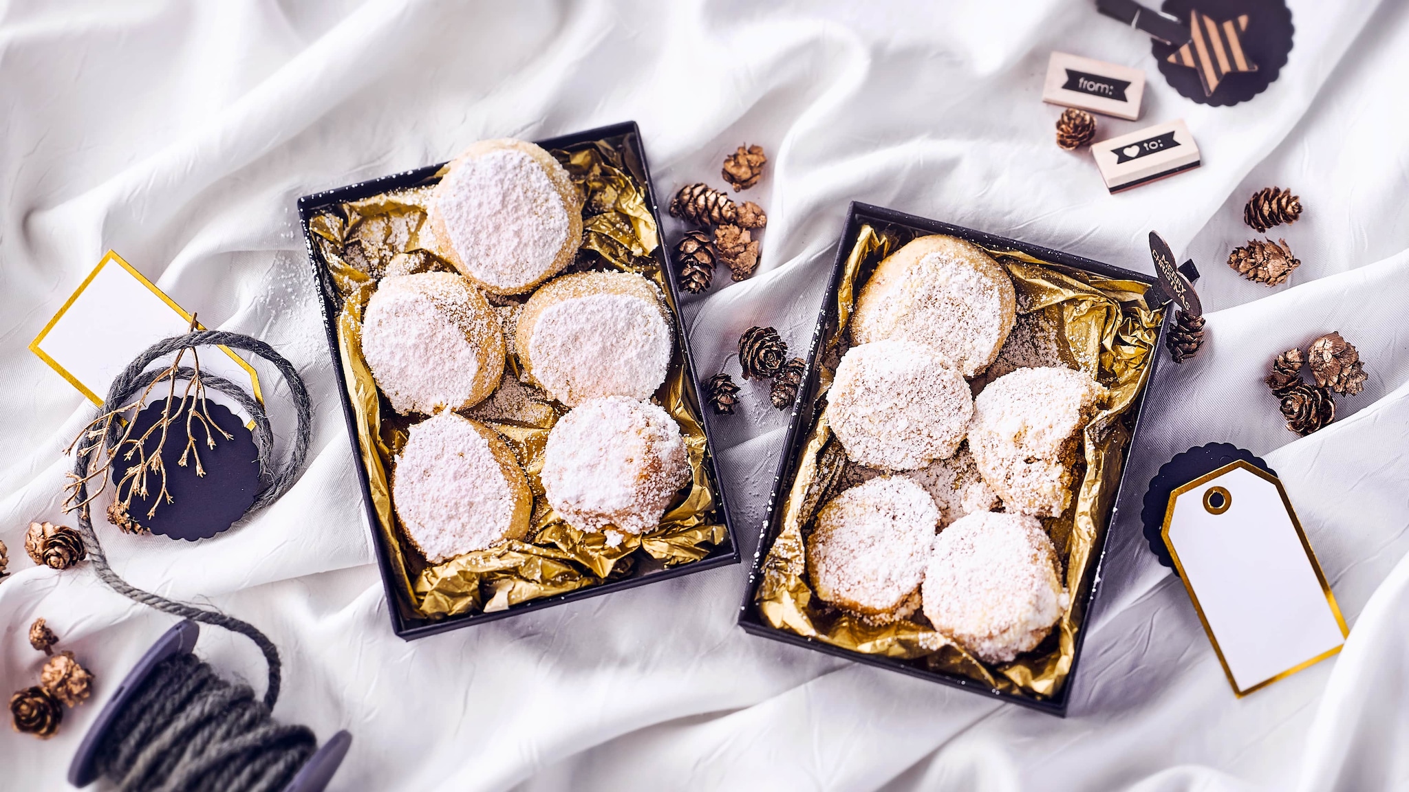 Griechisches Mandelgebäck