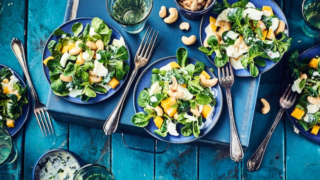 Mango-Mozzarella-Salat