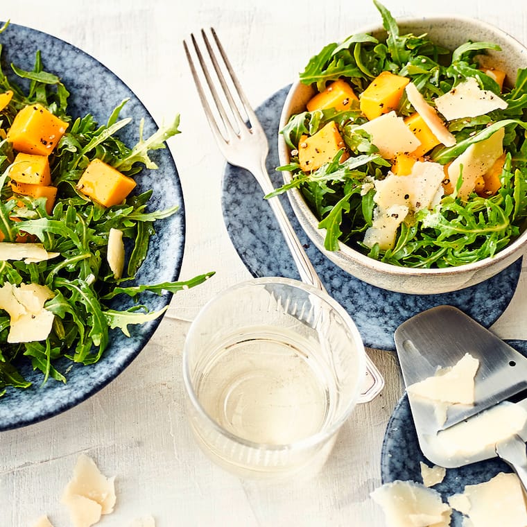 Mango-Rucola-Salat