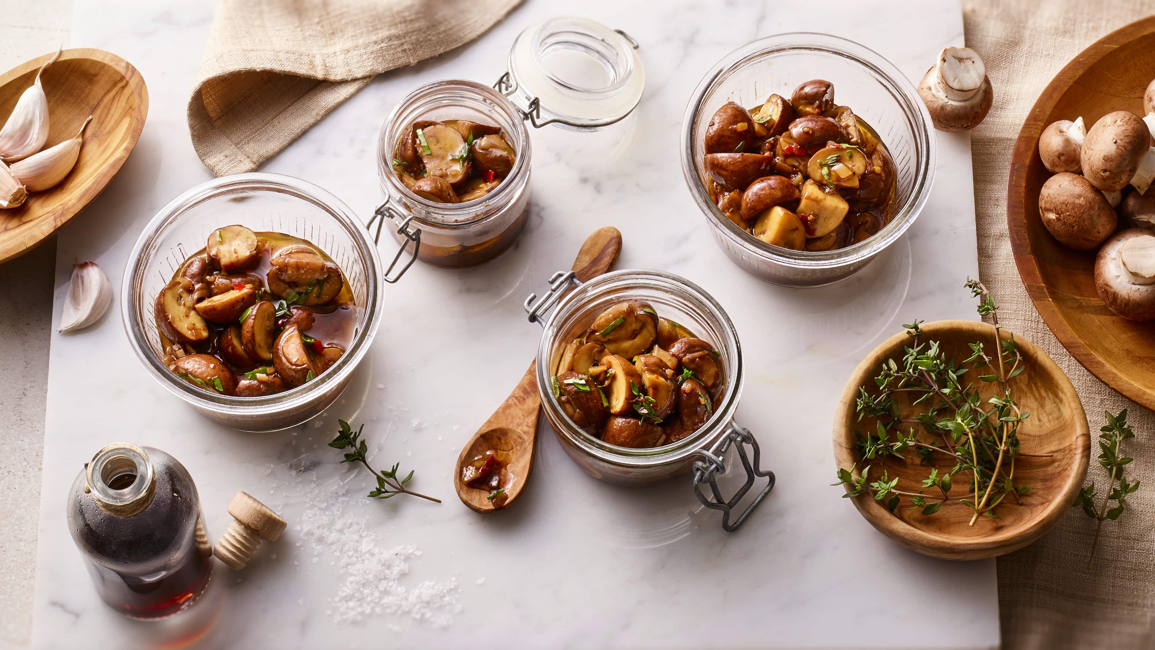 Marinierte Champignons - Rezept | EDEKA