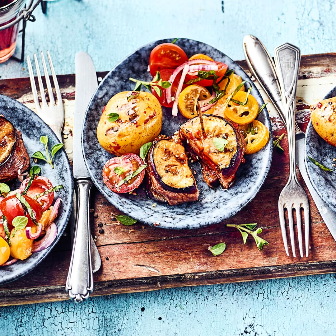 Mediterranes Grillmenü