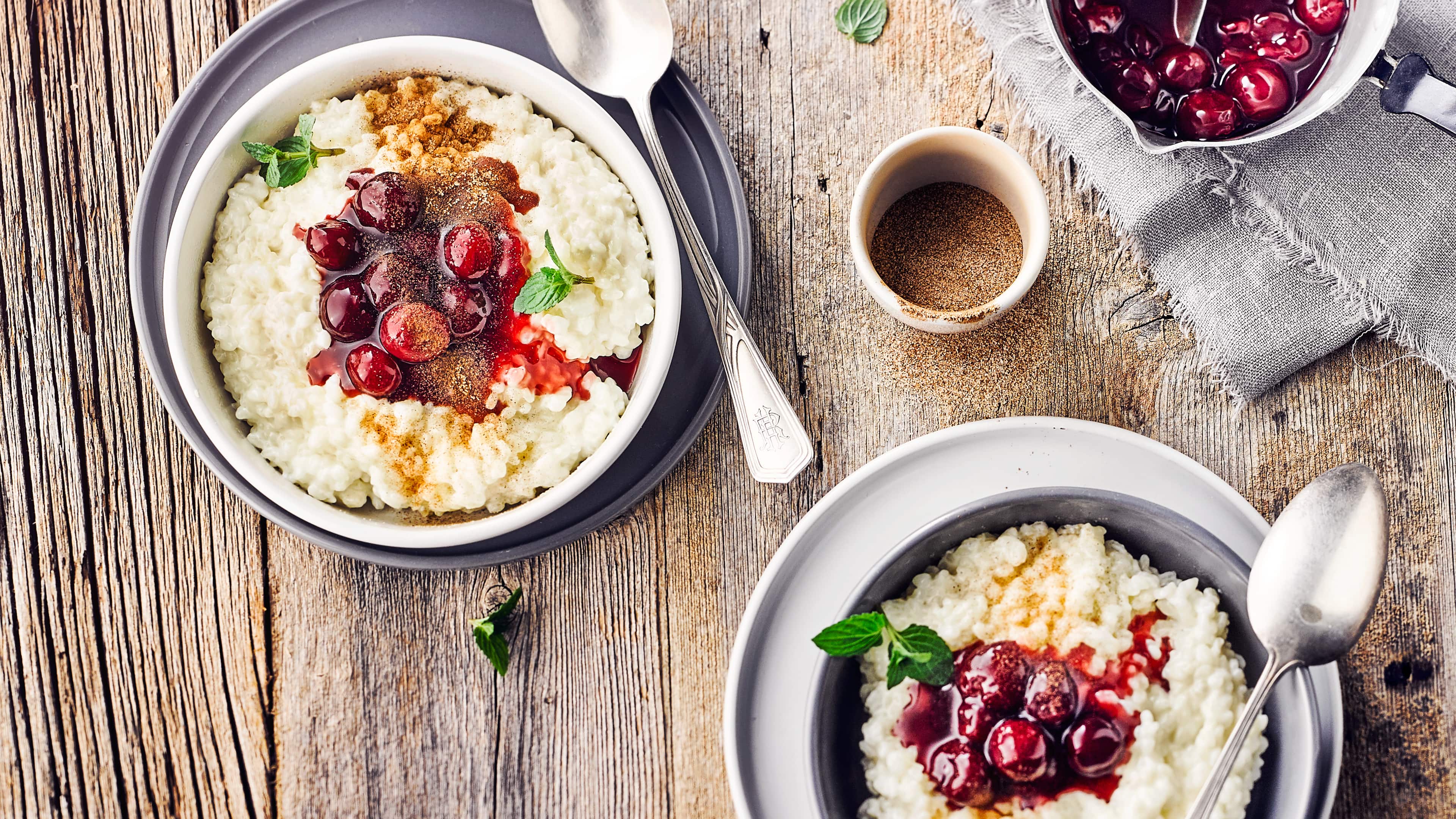 Milchreis mit Kirschen - Rezept | EDEKA