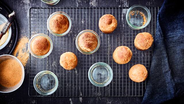 Mini-Apfelbrötchen