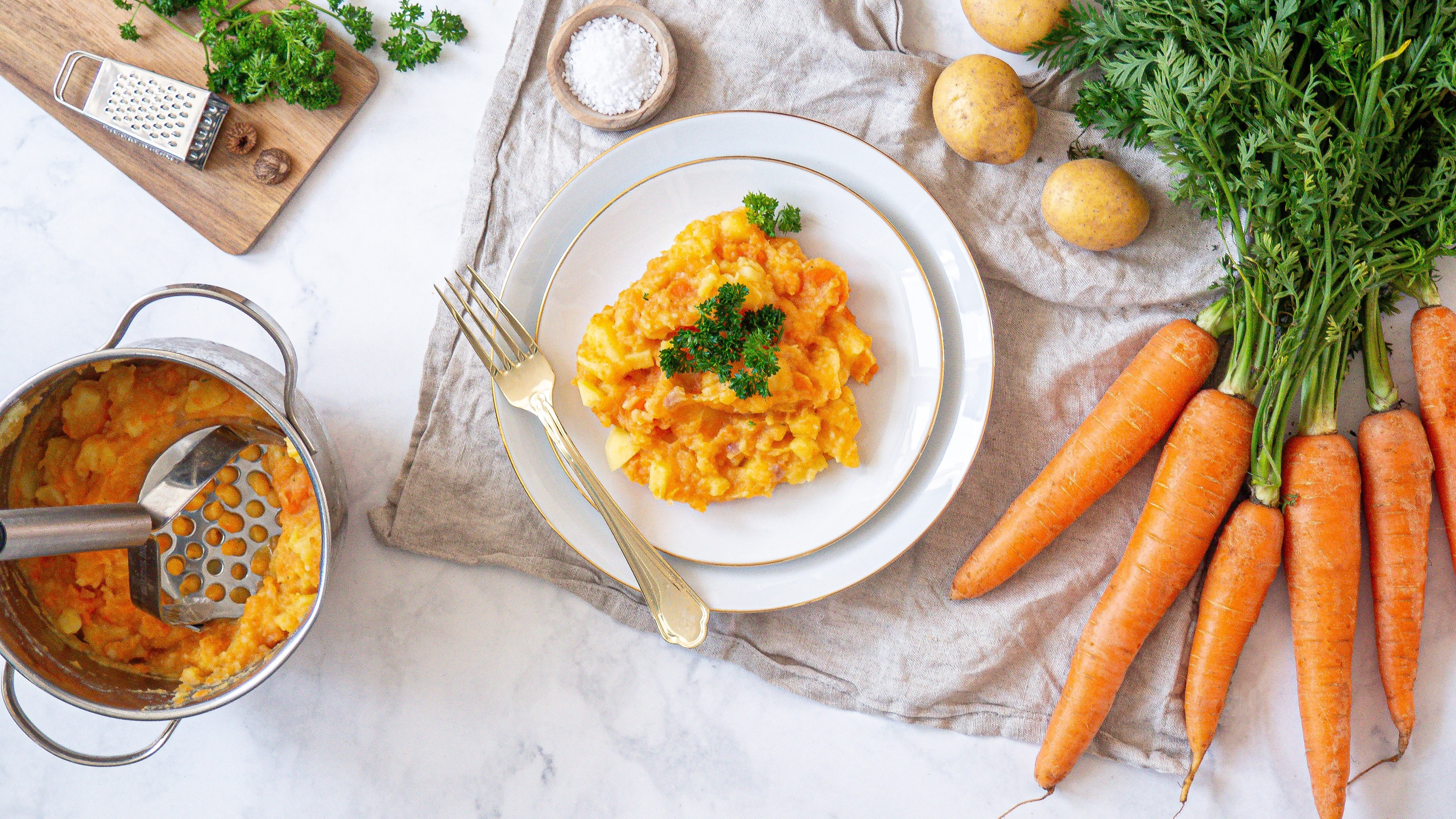 Möhren untereinander - Rezept | EDEKA