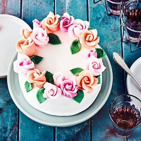 Motivtorte-Blumen