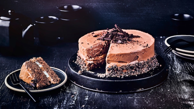 Mousse au Chocolat-Torte