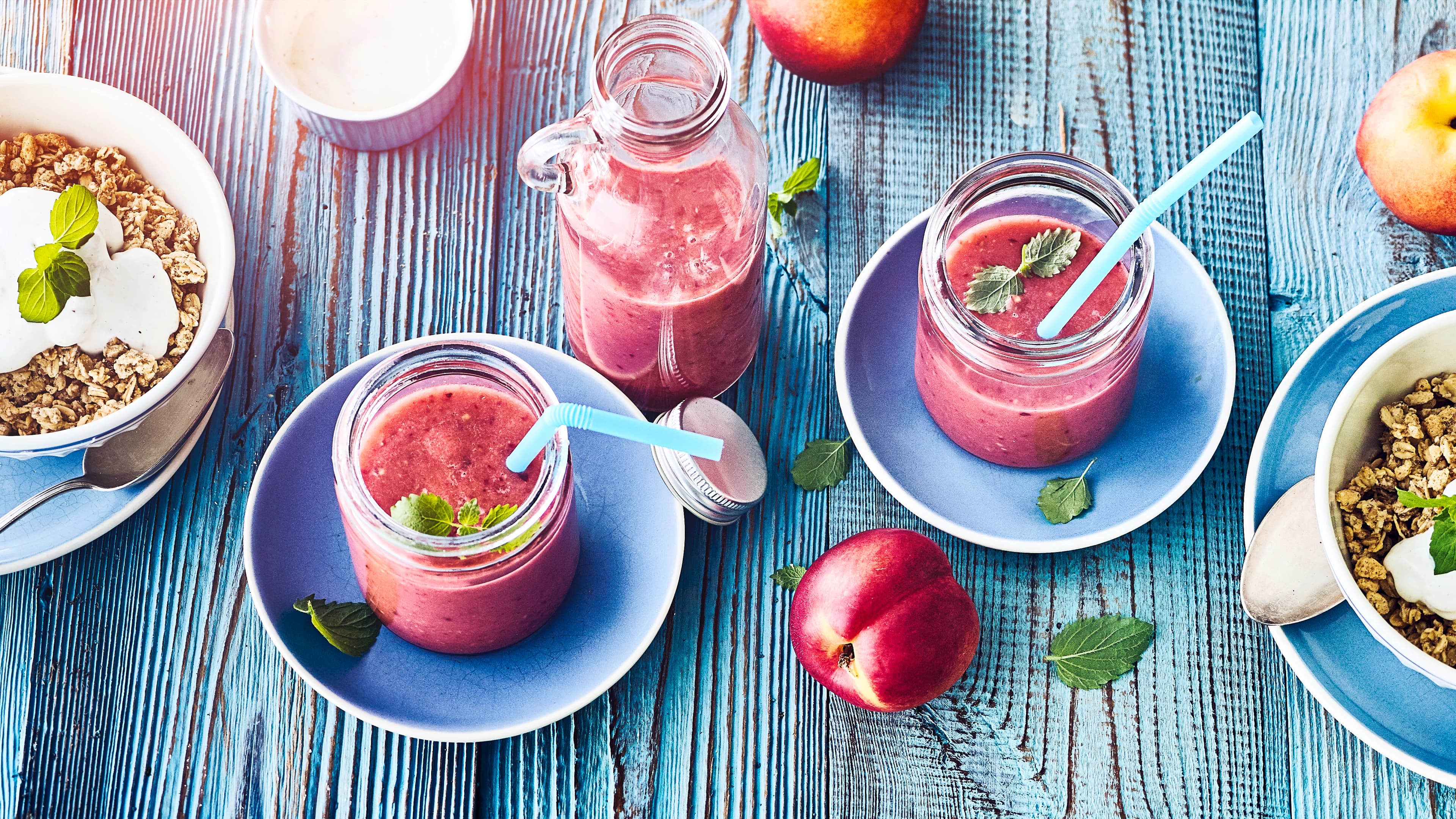 Nektarinen-Smoothie - Rezept | EDEKA