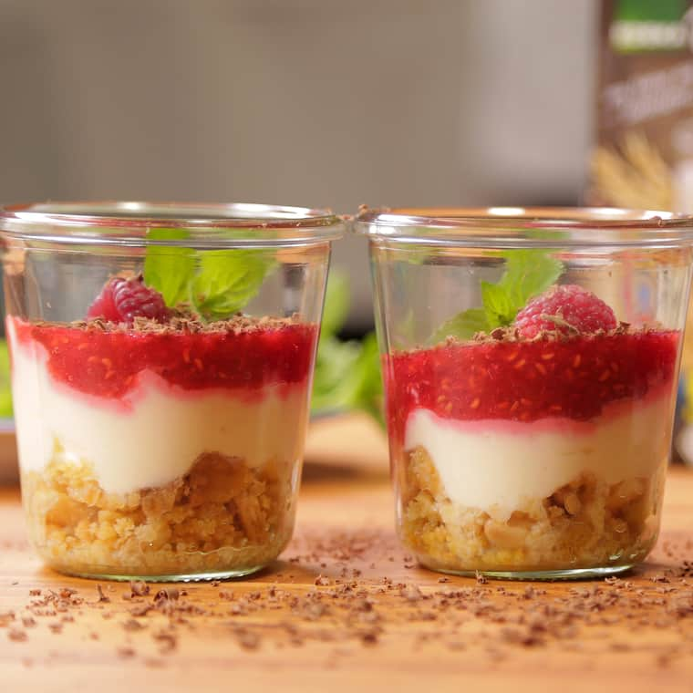 No-Bake Cake im Glas