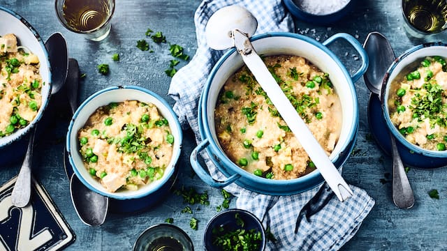 One Pot Quinoa mit Zucchini und Kokosmilch