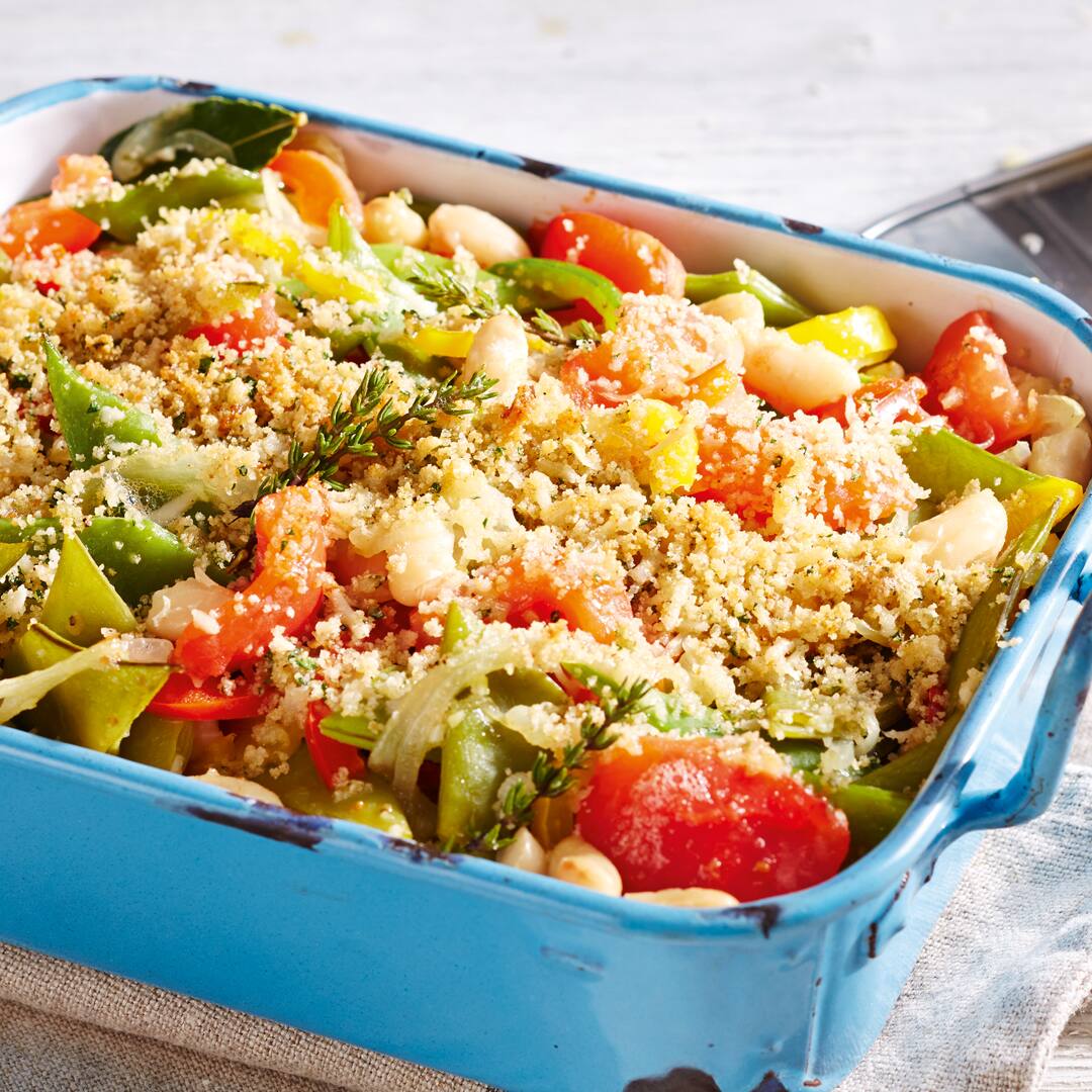 Paprika-Bohnen-Gratin - Rezept | EDEKA