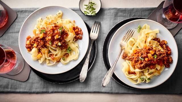 Pasta bolognese