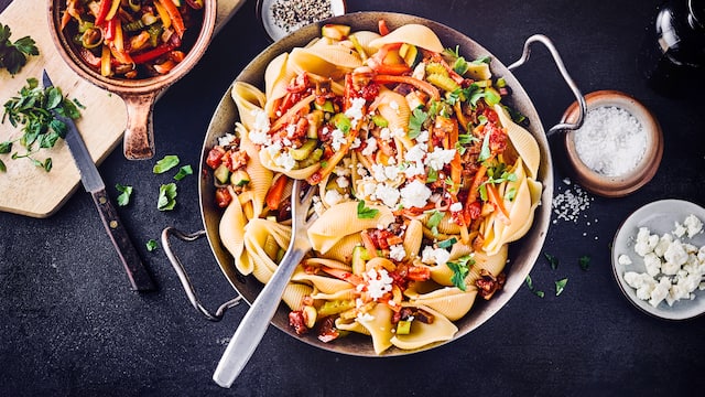 Pasta mit Gemüse