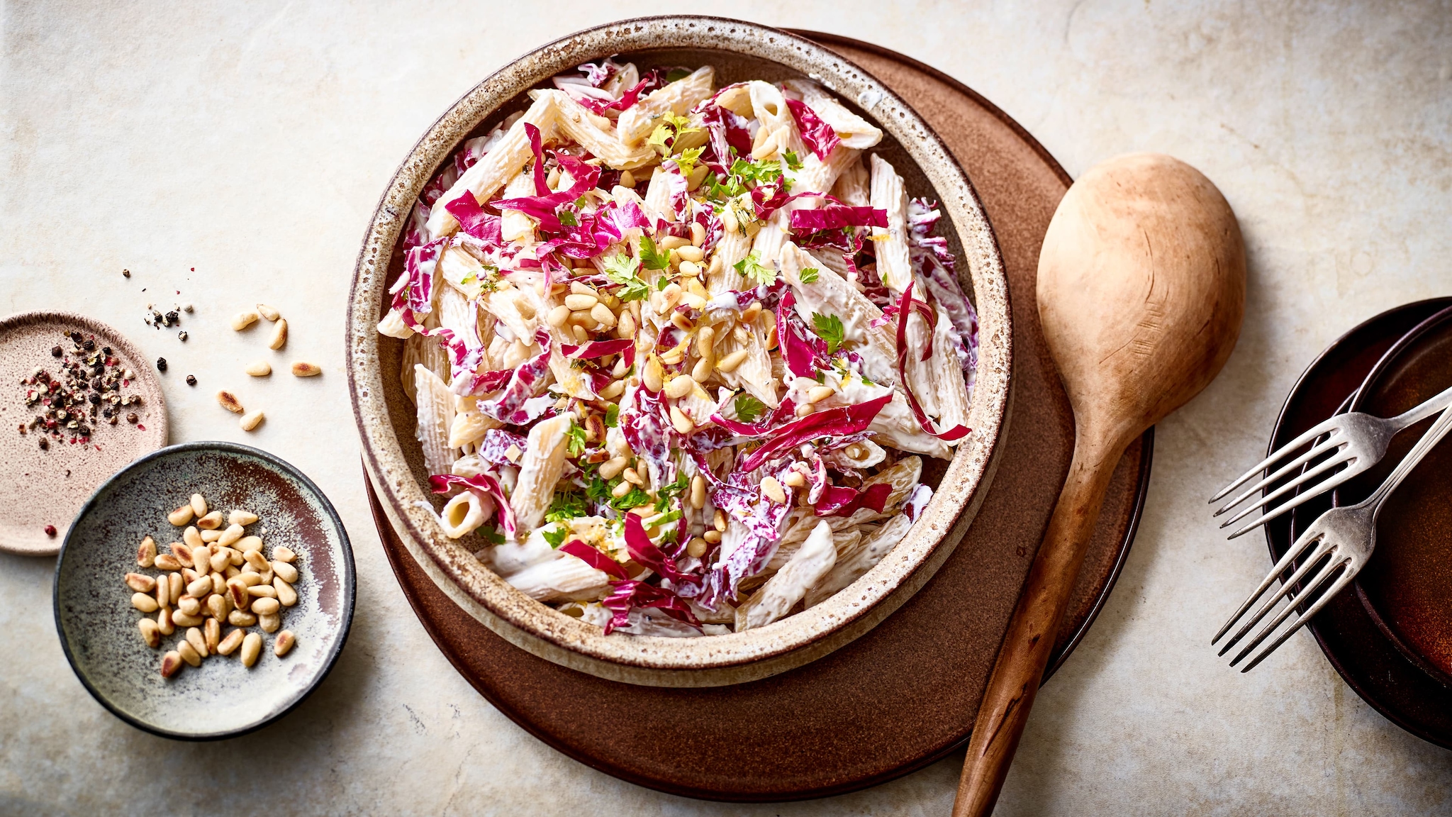 Gebratener Radicchio Oder Tardivo, Du Schöner