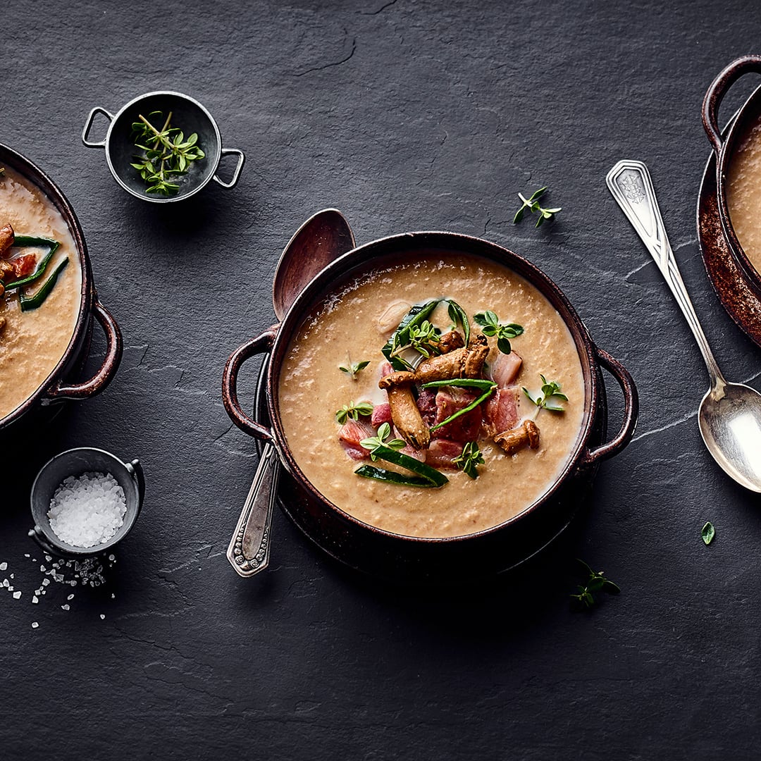 Pfifferlingcremesuppe