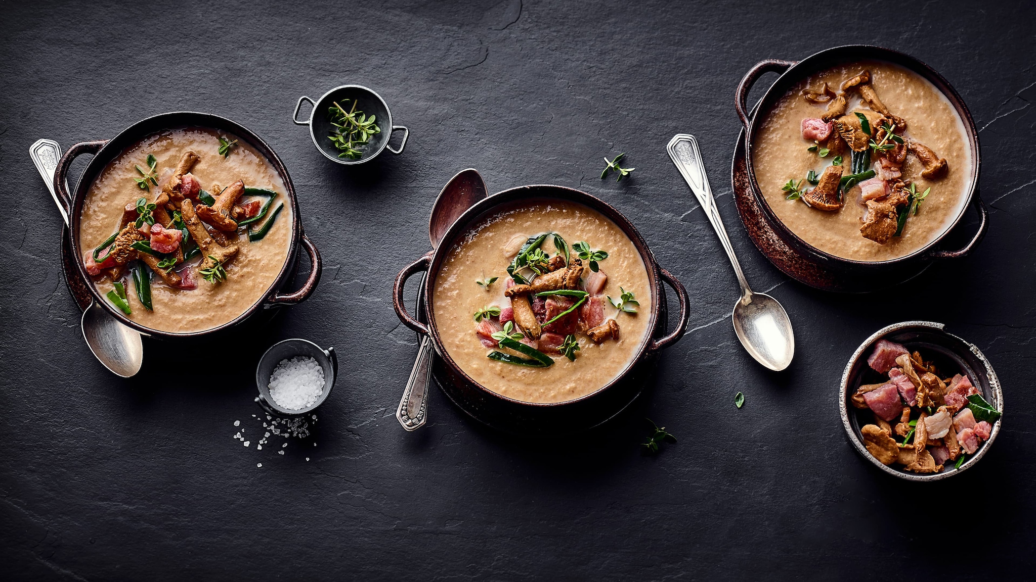 Pfifferlingcremesuppe