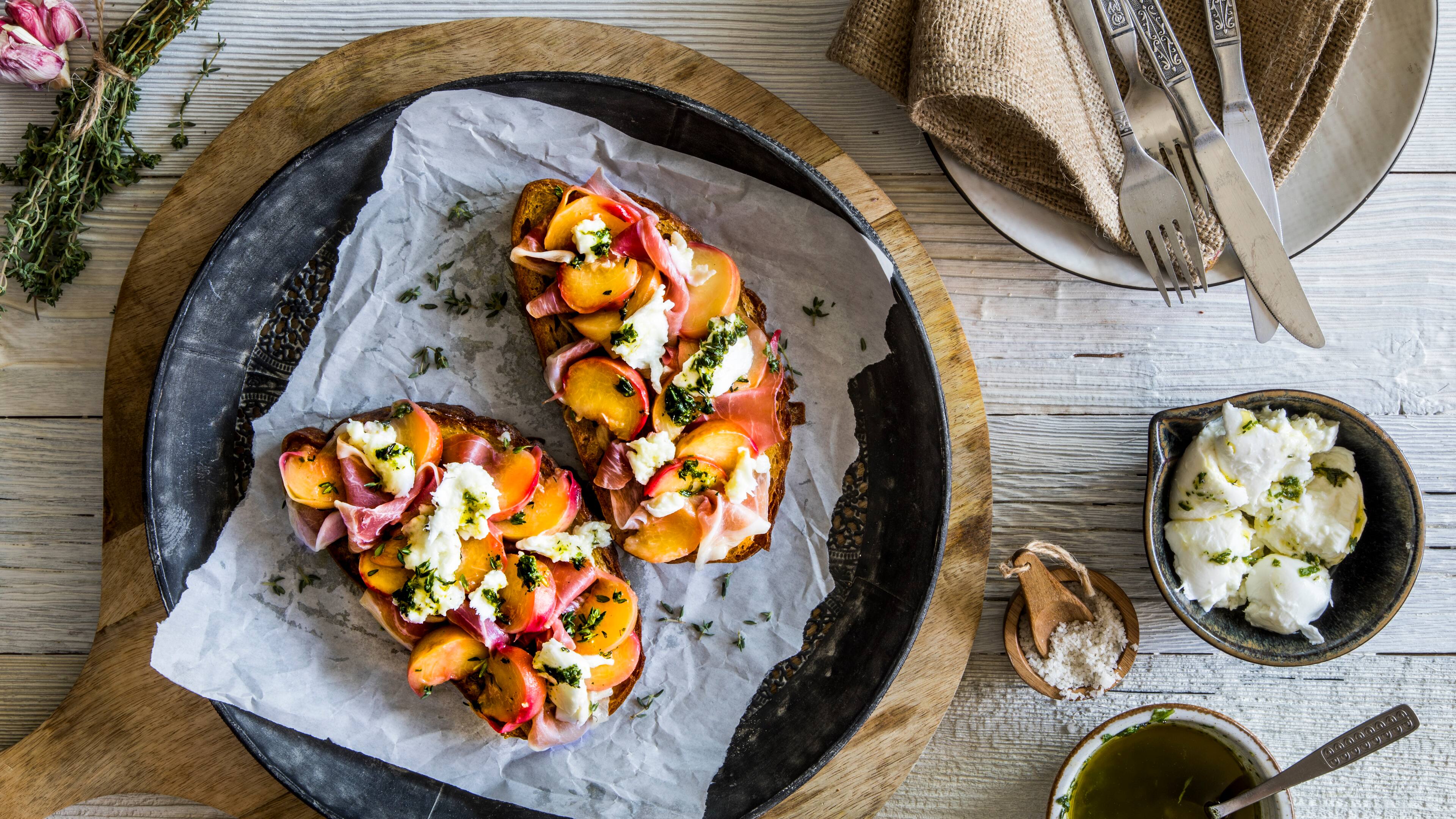 Pfirsich-Crostini - Rezept | EDEKA