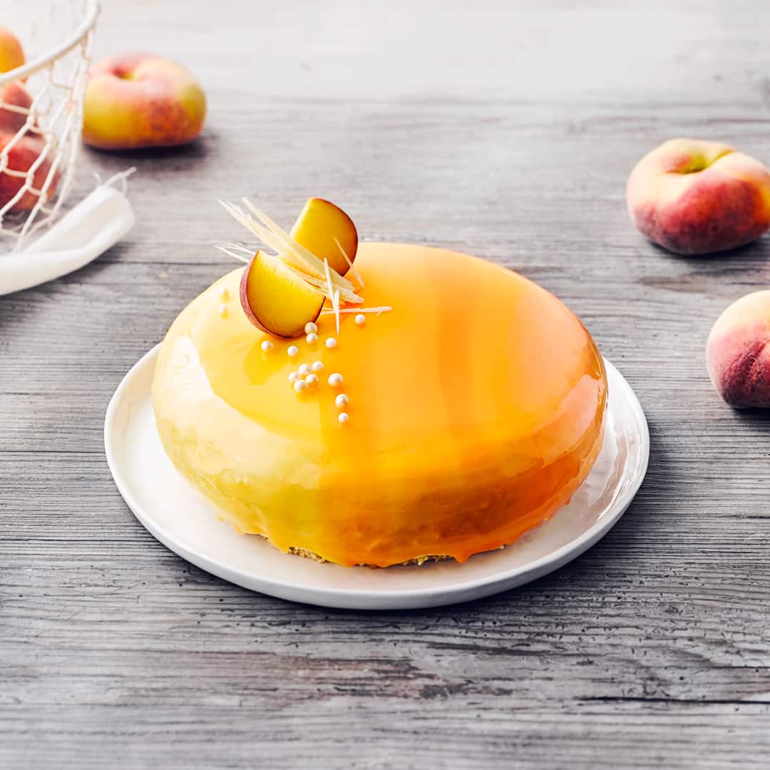 Pfirsich-Prosecco-Torte - Rezept | EDEKA