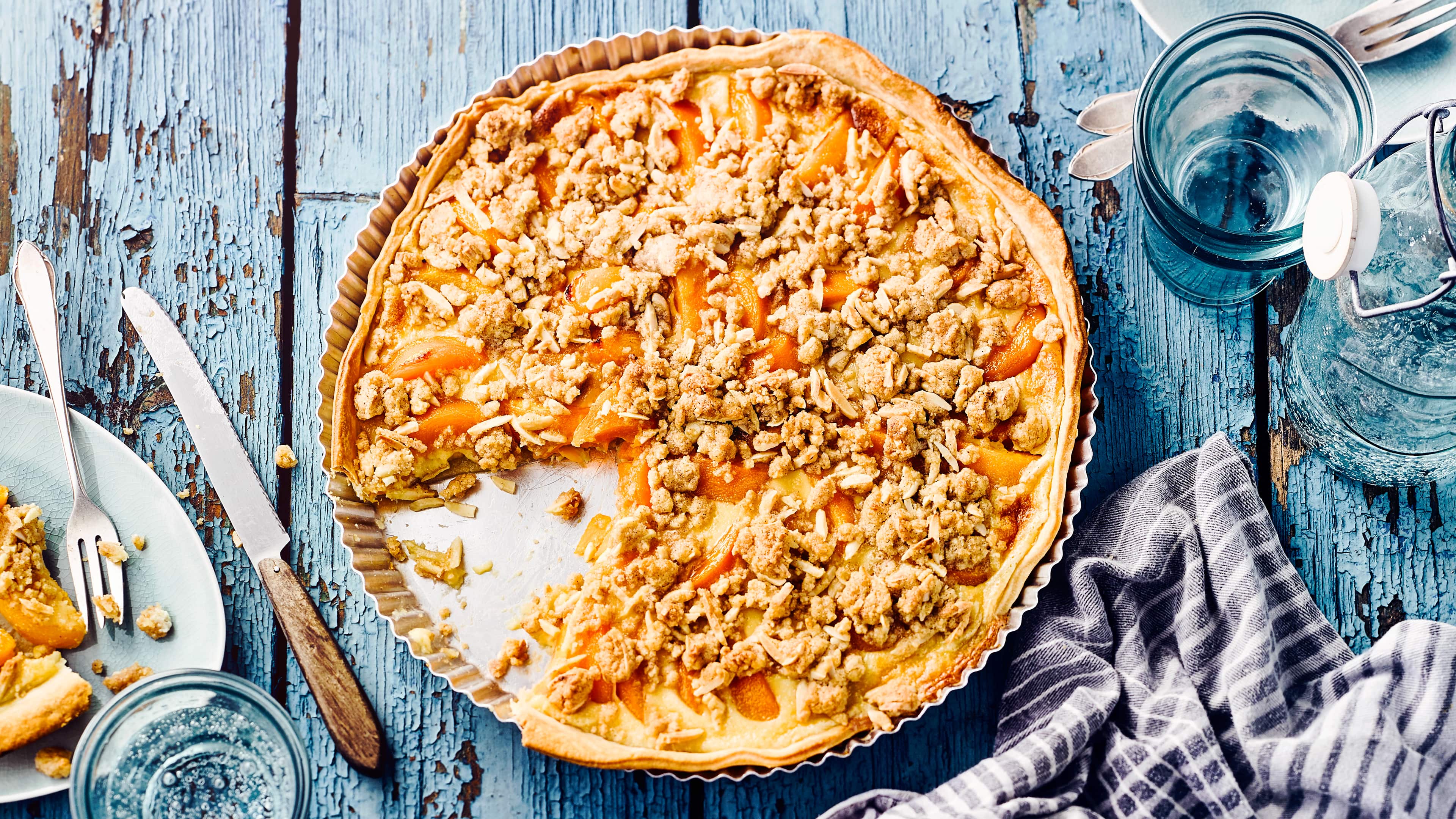 Pfirsichkuchen